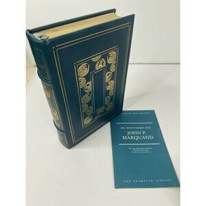 Franklin Library John P. Marquand‎ Mr. Moto's Three Aces Greatest Writers 1980